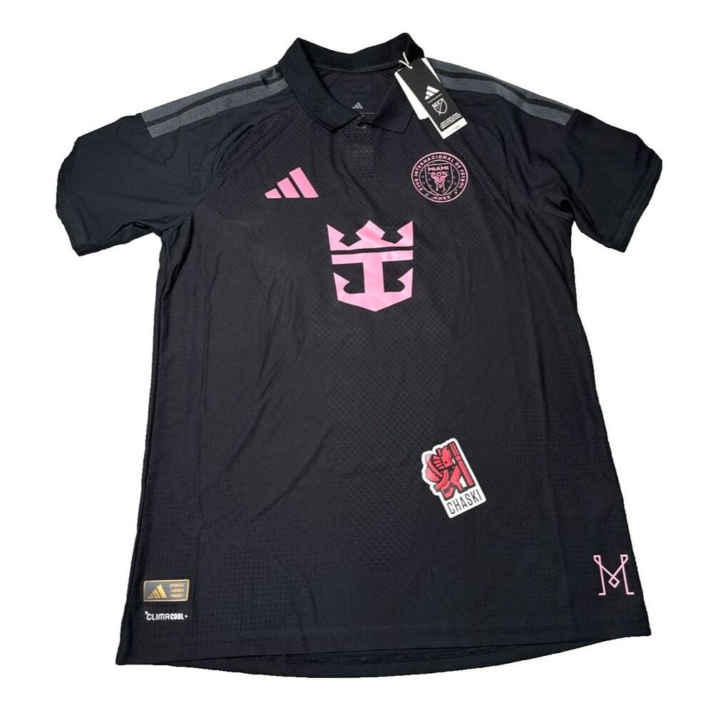 Adidas Inter Miami CF Authentic Away Game Jersey Messi #10 (L) JL8494 MSRP $180